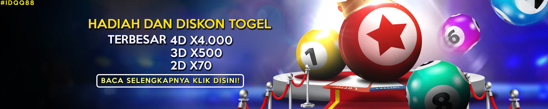 DISKON DAN HADIAH TOGEL